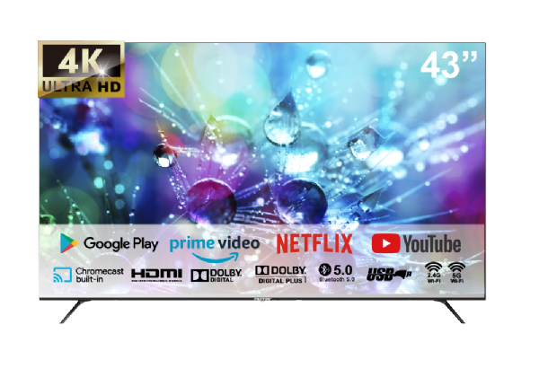 普騰 PROTON 43型 4K HDR LED Google TV顯示器(PGL-U43KN2)